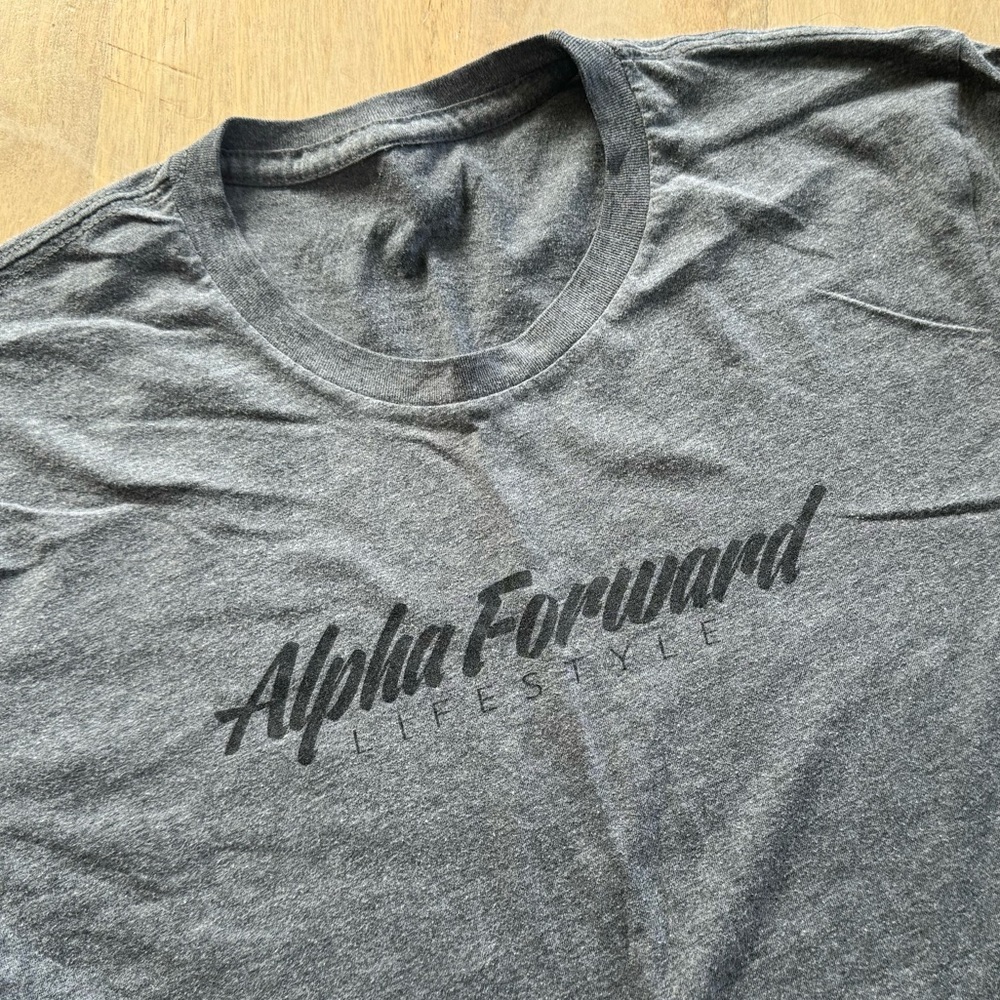 Unisex Alpha Forward Tee - Picture 3 of 3